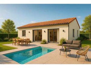 Terrain avec maison neuve à vendre