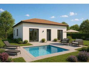 Terrain avec maison neuve à vendre