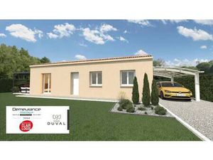 Terrain avec maison neuve à vendre