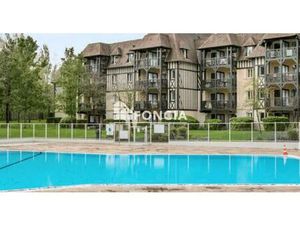 Charmant T2 de 33 m² – Résidence du Golf de Deauville – Vue Piscine  Calme & Verdure