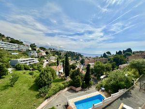 RARE DUPLEX D'EXCEPTION AVEC TOIT-TERRASSE  VUE MER ET COL
