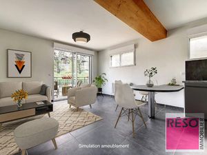 Appartement T3 moderne  avec balcon  terrasse  cave et 2 station