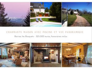 À acheter à Barriac-Les-Bosquets : villa avec terrasse 4 cha