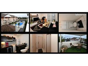 à louer t2 pau lons