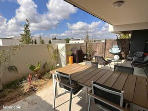 Appartement T2 de standing RDC avec terrasse et jardin plein sud au carré d’or