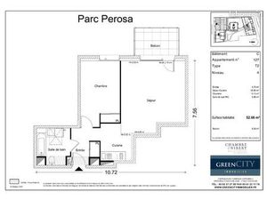 Location Appartement Meublé T2