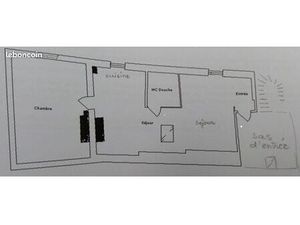 A louer F2 Centre Ville 03000 Moulins