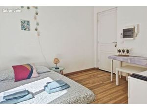 Studio meublé 21 m² – 890 CC – Nice Libération – Disponible du 5 janvier au 31 mai 2026