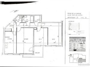Location t3 nantes sud 8 mai reze