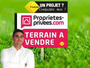 Terrain constructible viabilisé à vendre