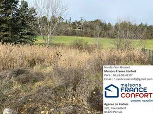 Terrain constructible viabilisé à vendre