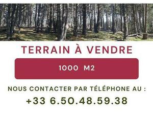 Terrain constructible viabilisé à vendre