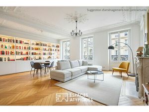 Appartement bourgeois dans un bel immeuble du XIXème siècle