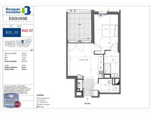 Appartement à louer 2 pièces 41.01 m² - Montpellier (34) - 810€