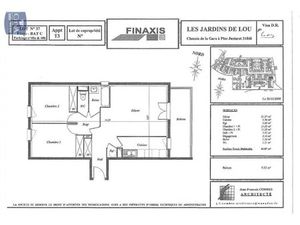 Appartement à louer 3 pièces 64.87 m² - Pins-Justaret (31) - 737€