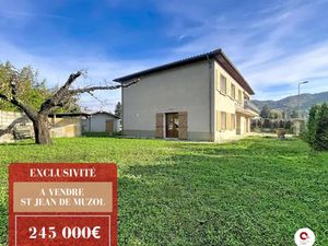 Vente villa 7 pièces 161.66 m² à Saint-Jean-de-Muzols (07300)  245 000 €