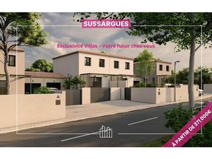 Vente maison neuf 4 pièces 82m2 Sussargues - 371000 € - Surface Privée
