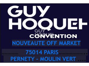 Appartement Paris 2/3 pièce(s) 39 m2 - 75014 - ALESIA - PERNETY