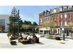 Immeuble mixte de 6 lots loués près des universités de Lille