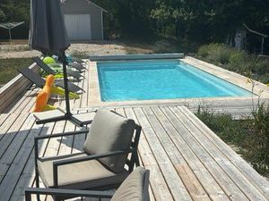 Maison ossature bois 126 m² – Bouzic – Grand terrain 8000 m² + piscine chauffée