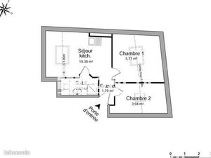 Appartement 3 pièces 24 m²