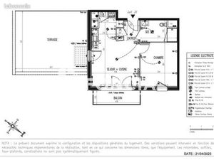 Appartement 2 pièces 42 m²