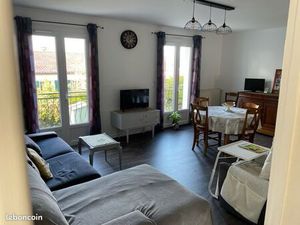 Meublé plain pied jardin clos 2ch calme pr commerces Royan/ St Georges