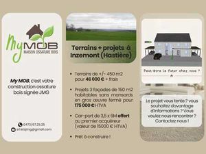 Terrain à bâtir avec projet