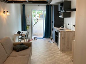 Studio meublé terrasse cave