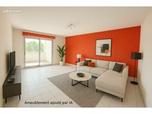 T3 72m² le cabot 13009 dernier étage petite résidence