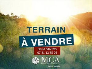 Terrain constructible à vendre
