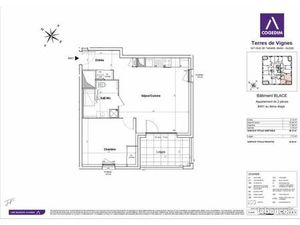 Appartement 2 pièces 46 m²