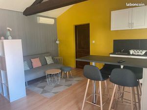 Studio meublé avec jardin