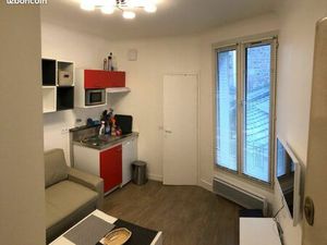Levallois – Studio meublé 15 m² – Calme sur cour – Proche métro
