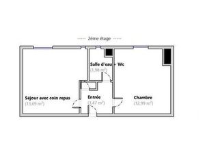 Appartement F2 à vendre - 2 pièces - 32 13 m2 - Boulogne Billancourt - 92 - ILE-DE-FRANCE