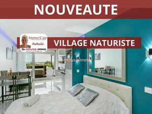 IMMO'CAP - VILLAGE NATURISTE - APPARTEMENT 21.60 M2 carrez - AU CALME SUR PORT NATURE 8 - 