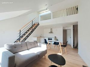 T3 Appartement lumineux en duplex sur l’Île de Nantes – Dernier étage  au calme