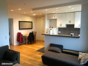 Appartement de 58 m2 de 3 pièces   2 chambres  cosy  très lumineux et très calme  excellen