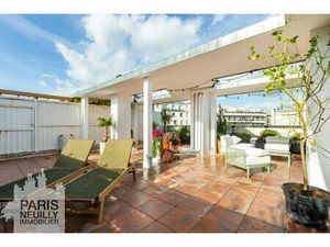 PARIS 16EME- ASSOMPTION-DOCTEUR BLANCHE-3 PIECES-BALCON FILANT-TERRASSE SUR LE TOIT-VUE PA