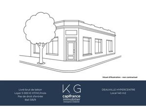 Location locaux professionnels 140 m² à Deauville (14800)  5 000 €