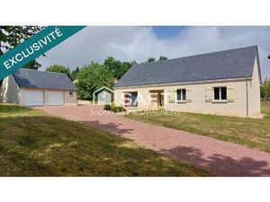 Pavillon de plain-pied avec double garage