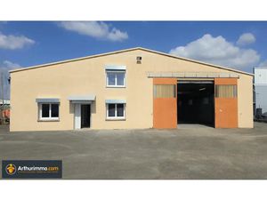 LOUER – Bâtiment industriel indépendant à Bourgoin-Jallieu (443 m²)
