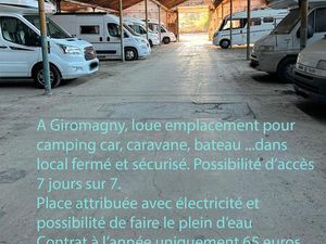 Garage camping car  Caravanne  voiture...