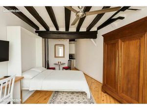 Studio meublé 28 m² avec grande terrasse  hypercentre Blois