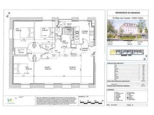 Location Appartement 4 pièces à Caen (14000) : à louer 4 pièces / 87m² Caen