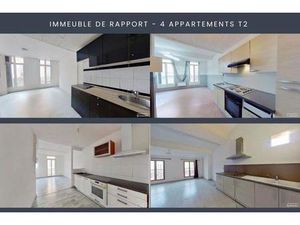Immeuble de rapport composé de 4 appartements T2 de 37 m²