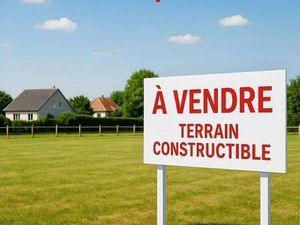 Terrain constructible à vendre