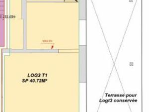 Bourg-en-Bresse Reyssouze Appartement T1 avec terrasse à rén
