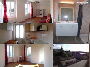 T2 meublé 50m²  centre ville Rodez  traversant  dans maison individuelle proche tous comme