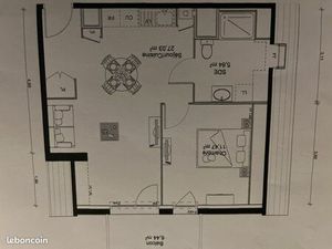 Appartement meublé type T2